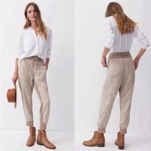 Anthropologie The Nomad‎ Joggers women's size XS tan khaki soft lounge hiking